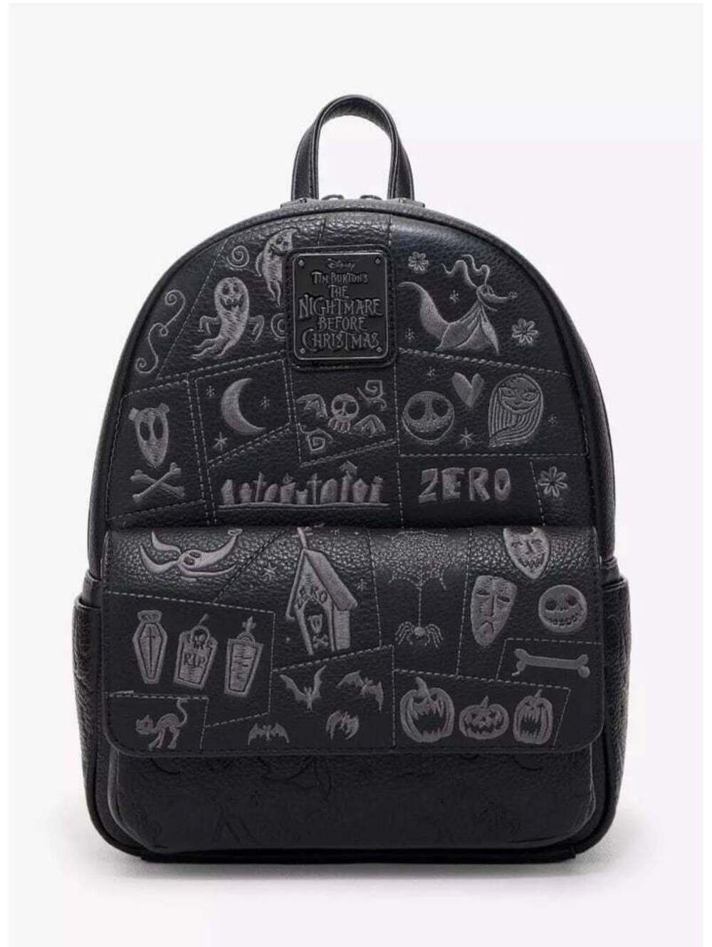 Disney The Nightmare Before Christmas Debossed Tonal Icons Mini Backpack